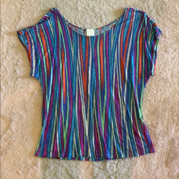 T-shirt with stripes - Picture 1 of 2